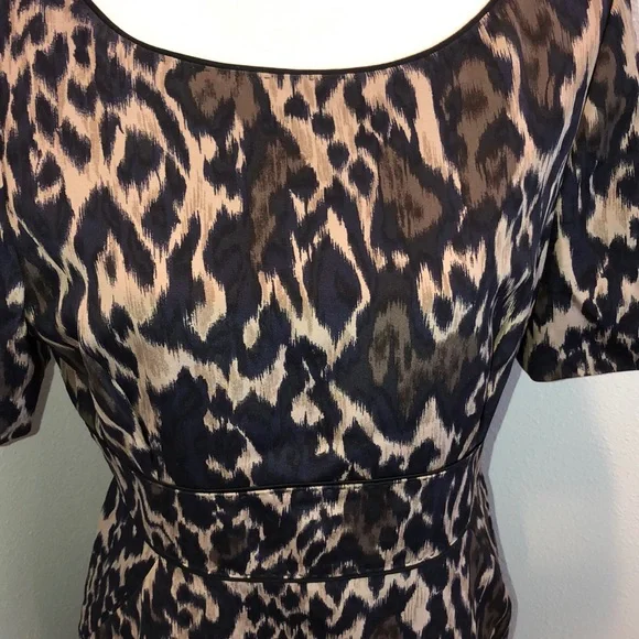 Ellie Tahari dress leopard print - Picture 5 of 8